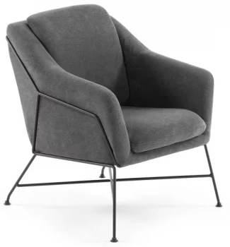 Элегантное кресло Brida 65X73X82 CM серое