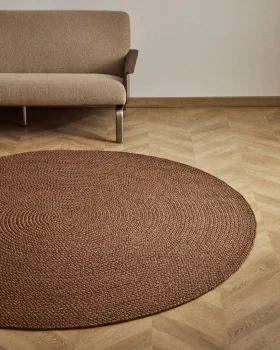 Ковер Despas из синтетических волокон терракотовый 200X200X1 CM