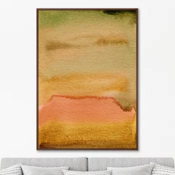 Постер на холсте Hot sunset in July 75X105 CM