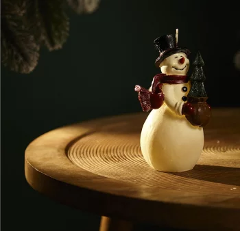 Свеча декоративная Festive Snowman 15 CM