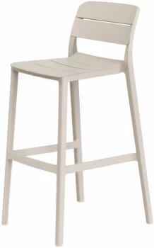 Стул пластиковый барный Cassia Stool 49X49X100 CM