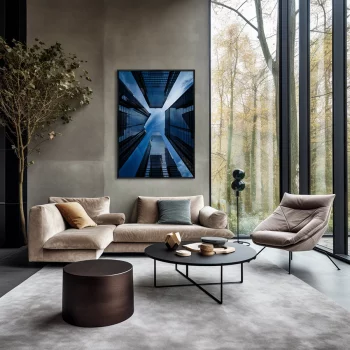 Постер на холсте Urban Landscape 75X105 CM