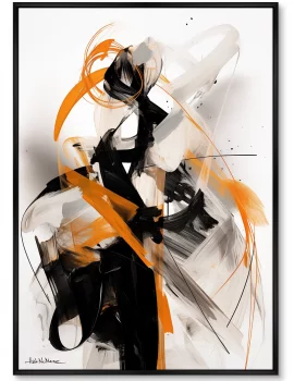 Постер на холсте Summer Orchestra 75X105 CM