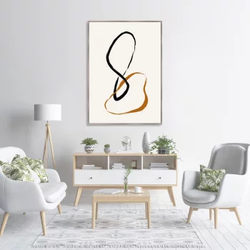 Репродукция картины на холсте Spinners 75X105 CM