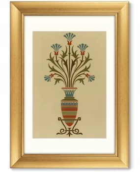 Набор из 3-х картин Floral pattern 51X71 / 51X71 / 51X71 CM