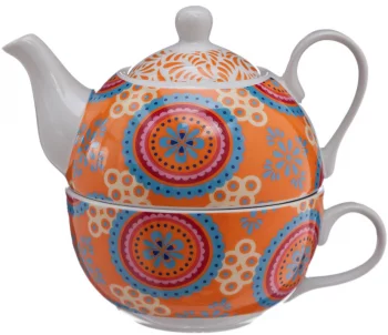 Набор для чая чайник и чашка Theepot 380 / 300 ml
