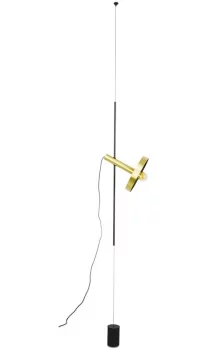 Подвесной светильник Whizz 25X30X120 CM золотой