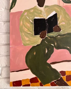 Картина The Reader 65X50X4 CM