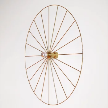 Настенное декоративное бра Wheel 90X5 CM