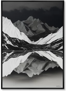 Набор из двух постеров на холсте Landscape Collection Day and night 75X105 / 75X105 CM