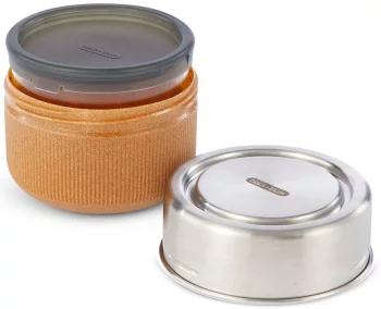 Ланч-бокс Glass lunch bowl 600 ml светло-коричневый