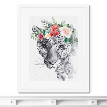 Постер Graceful jaguar 42X52 CM