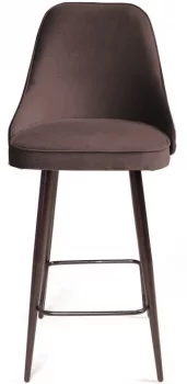 Стул полубарный Oliver 47X50X99 CM антрацит
