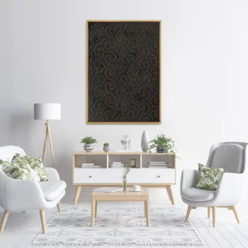 Постер на холсте The Line ornament 75X105 CM