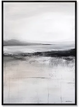 Набор из двух постеров на холсте The icy deserts of the Far North 75X105 / 75X105 CM
