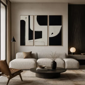 Набор из трёх постеров Choc 70X140 / 70X140 / 70X140 CM