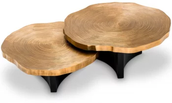 Комплект из двух столиков Thousand Oaks 85X85X34 / 95X95X41 CM