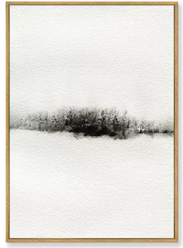 Постер на холсте Winter etude 75X105 CM