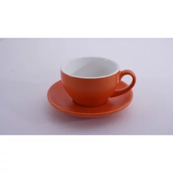Чайная пара 250 мл оранжевая матовая Barista (Бариста) P.L. Proff Cuisine [6]