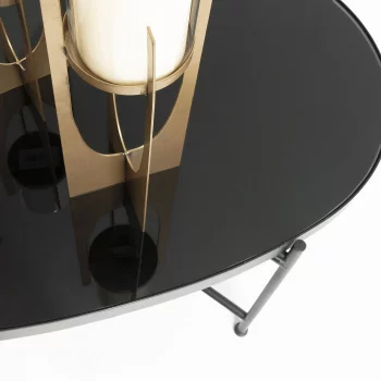 Журнальный столик Marlet 55X82X38 CM чёрный