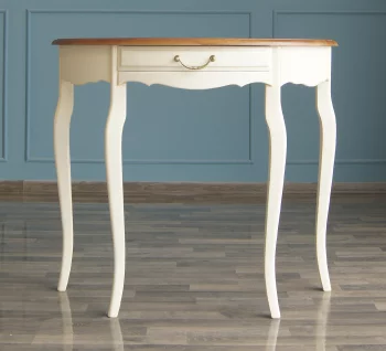 Бежевый туалетный столик Leontina 90X35X78 CM