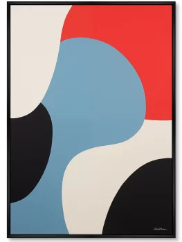 Постер на холсте Falling up into these colors 75X105 CM