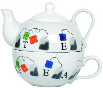 Набор для чая чайник и чашка Theepot 380 / 300 ml