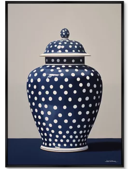 Диптих постеров на холсте Porcelain vase 75X105 / 75X105 CM