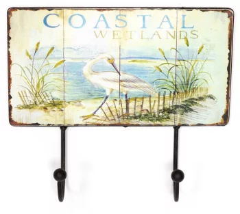 Крючок настенный Coastal Wetlands 26X7X23 CM