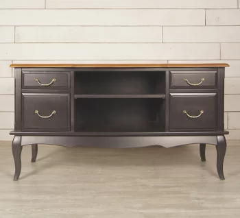 Комод под TV Leontina Black 120X50X34 CM