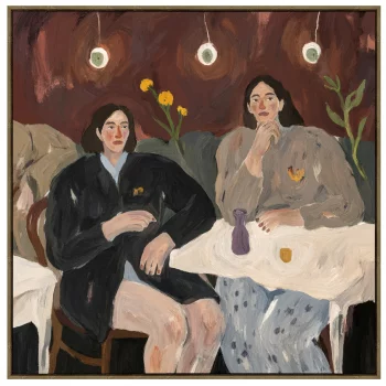 Постер An aperitif 100X100 CM