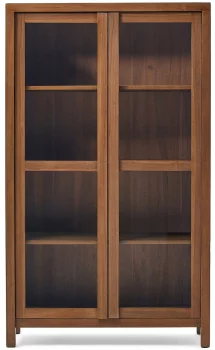 Витрина из тика Sashi 110X40X185 CM