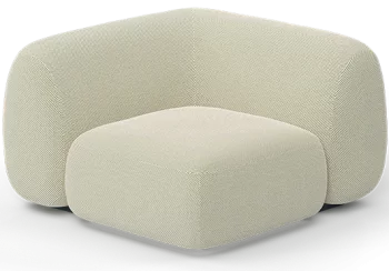 Модуль для садового дивана Milos 103X103X63 CM