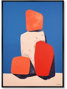 Постер на холсте Colors and stones 75X105 CM
