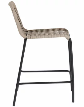 Полубарный стул Lambton 53X53X88 CM бежевого цвета