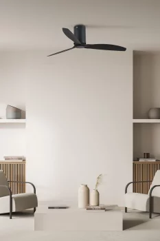Потолочный вентилятор Tube Fan Mini черный матовый 128 CM
