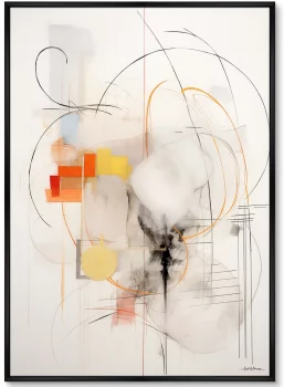 Набор из двух постеров на холсте Anima dello spazio 75X105 / 75X105 CM