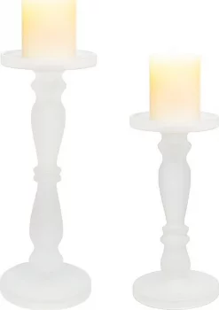 Набор из двух подсвечников Vera 13X13X36 / 13X13X27 CM
