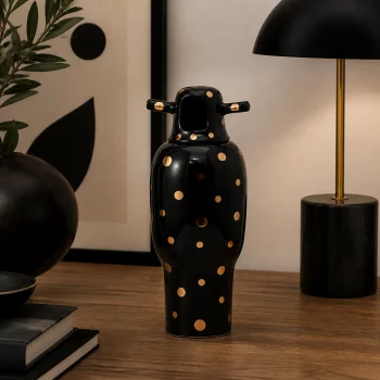 Керамическая ваза Polka Dot 13X13X34 CM