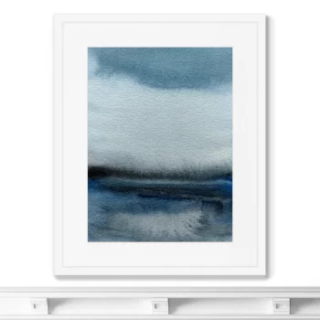 Постер в раме In the middle of a sea storm 42X52 CM