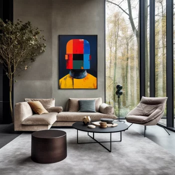 Постер на холсте Vibe collection Modernist Divers 75X105 CM
