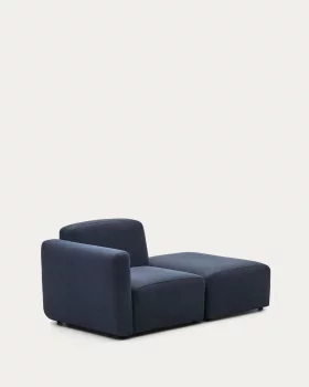 Модульный диван на 1 место с модулем спинки Neom синий 169X89X78 CM