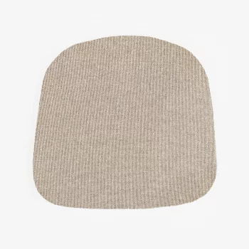 Подушка к стулу Лугано без подлокотников бежевая ткань 45X43X2 CM