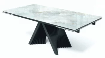 Раскладной обеденный стол ГАМЛЕТ 200 Glastonbury Savia Matt 200X100X76 CM