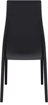 Стул пластиковый Miranda 45X56X94 CM чёрный