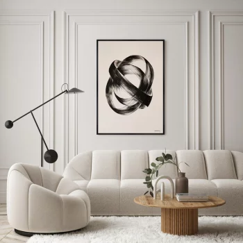 Постер на холсте The Singularity 75X105 CM