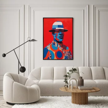 Постер на холсте Big Bad Voodoo Dad 75X105 CM