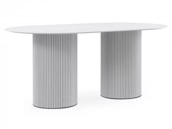 Обеденный овальный стол Mono Stripe 180X100 CM