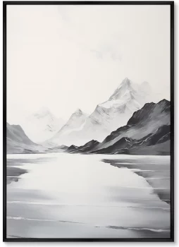 Набор из двух постеров на холсте Landscape collection Reflection 75X105 / 75X105 CM