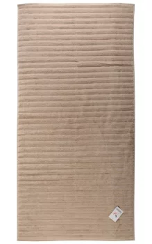 Полотенце банное waves 140X70 CM бежевого цвета